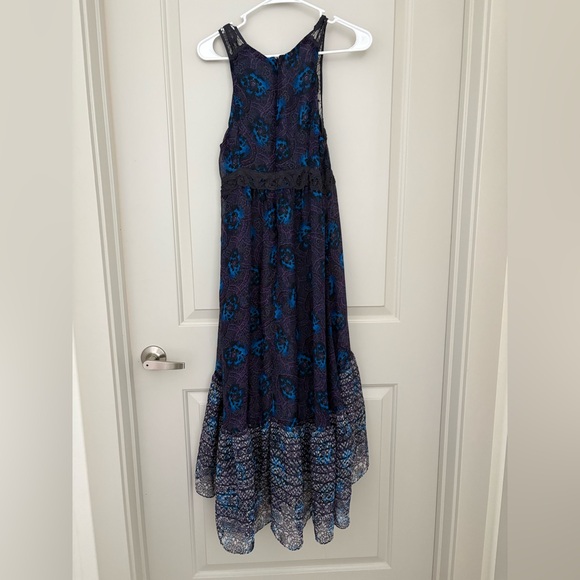 Free People Navy Lace Dress - Picture 5 of 6